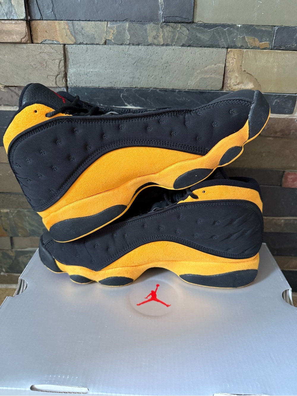 Jordan 13 Melo Class of 2002 Men’s Size 9 Yellow Original Box FAST SHIPPING